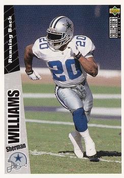 Sherman Williams Dallas Cowboys 1996 Upper Deck Collector's Choice NFL #361